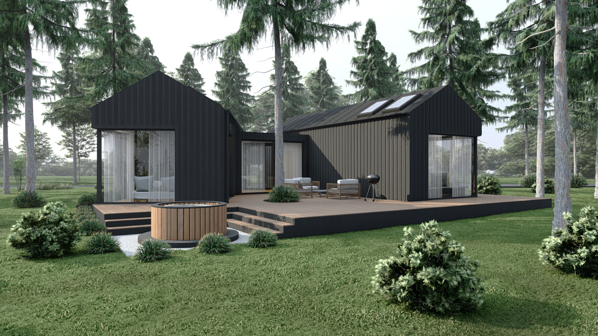 Bungalow house